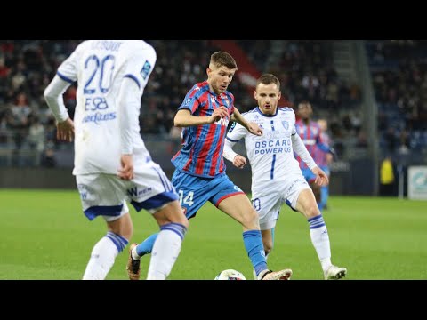 CAEN / BASTIA 3-1 J22 L2 22/23 résumé vue des tribunes, stade d’Ornano