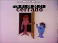 Rocket Classic Sesame Street Red Man Abierto And Angry Blue Man Cerrado 1975