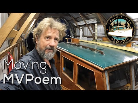 Ep 336 - Moving Poem - Living Aboard a Wooden Boat - Travels With Geordie