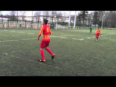 ASSOA 2/2 - Match  U13 Élite Régional (Adrien Moncet, 2004, gardien) vs Mantois 78FC 19 03 16