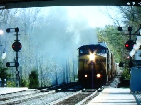 Smokey Diesel Train Engine