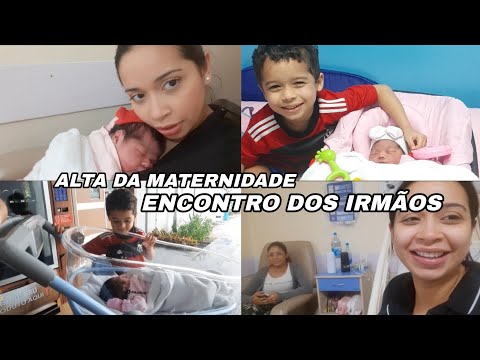 ALTA DA MATERNIDADE| PRIMEIRO ENCONTRO DOS IRMÃOS| CASA DA SOGRA