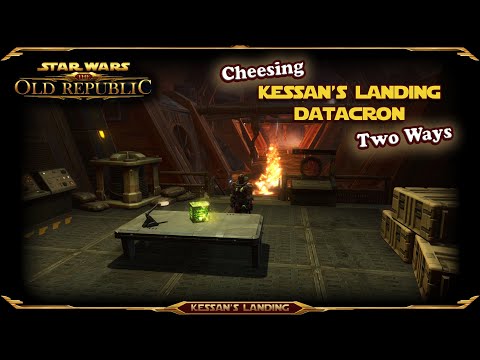 Going After Kessan Landing's Datacron - 2 Ways | SWTOR