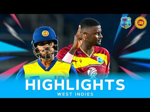 Jason Holder Shines In Last Over Thriller | Extended Highlights | West Indies v Sri Lanka | 2nd T20
