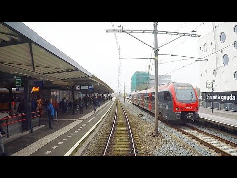 Trein Cabinerit / Rangeren / Gouda Goverwelle - Den Haag / SLT Sprinter / Nov 2017