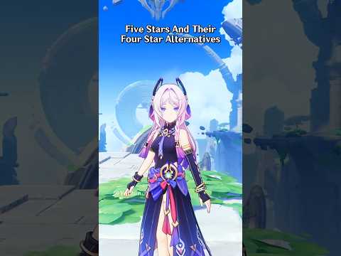 4 Star Alternatives Of 5 Star Characters In Genshin Impact