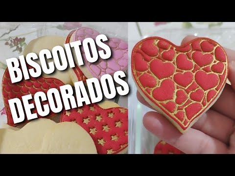 COMO FAZER BISCOITOS AMANTEIGADOS E DEPOIS DECORAR COM PASTA AMERICANA