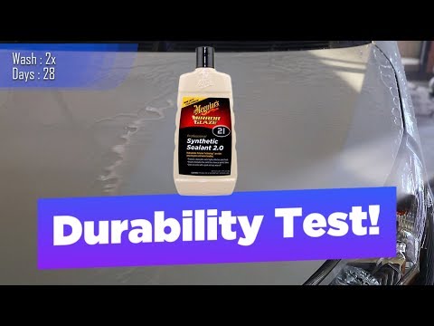 Car Wax Test : Meguiars 21 Synthetic Sealant 2.0