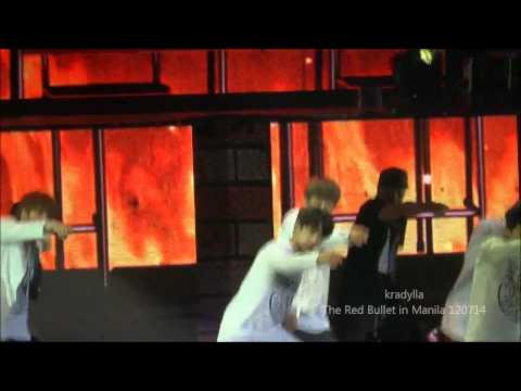 [FanCam] BTS - No More Dreams The Red Bullet in Manila 120714