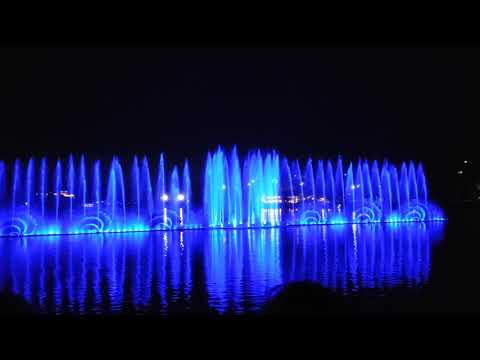 Поющие фонтаны в Абрау-Дюрсо.