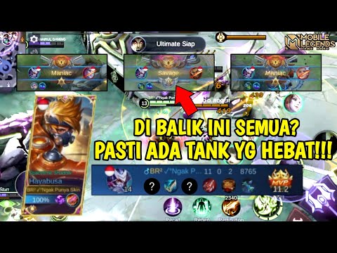 Hayabusa Savage Gameplay | Di Balik Core Yang Hebat Ada Tank Yang Jago !! Mobile Legend