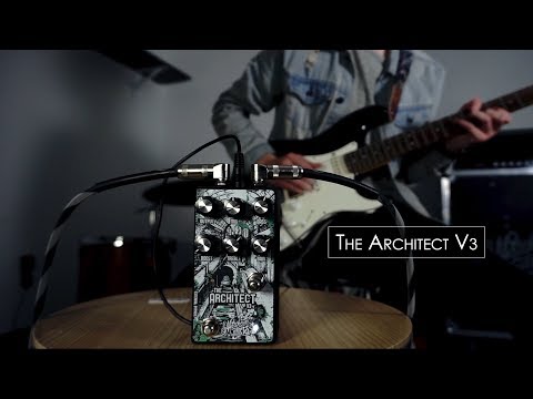 Matthews Effects The Architect Foundational Overdrive/Boost V3 2019 - Green Graphic image 2
