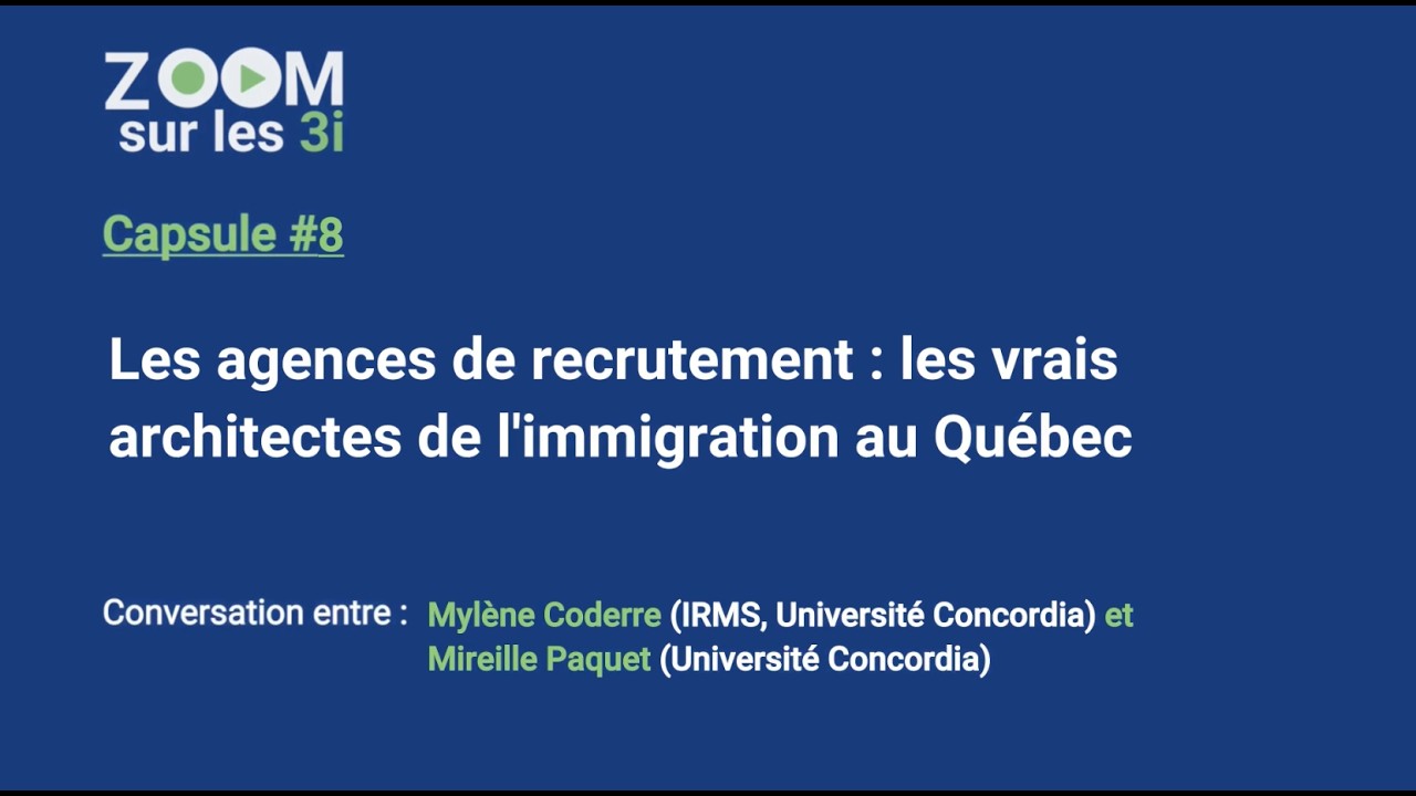 Les agences de recrutement : les vrais architectes de l’immigration au Québec