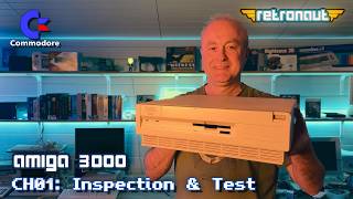 Badly battery damaged Amiga 3000: Can it be repaired?