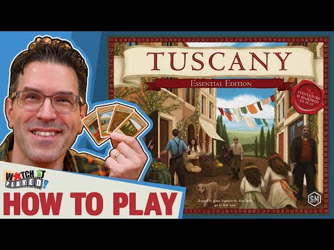 Tuscany Essential Edition (Viticulture Expansion) - How To Play