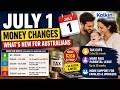 10 New Financial Rules Starting TODAY in Australia