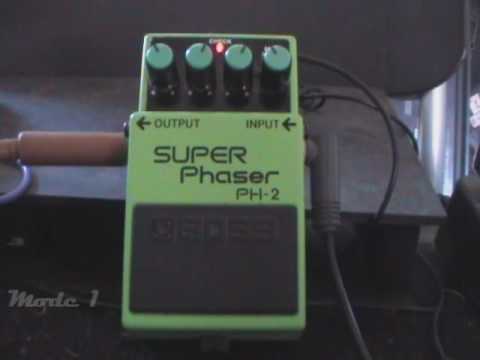 BOSS PH-2 SUPER Phaser Video Demo