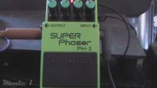BOSS PH-2 SUPER Phaser Video Demo