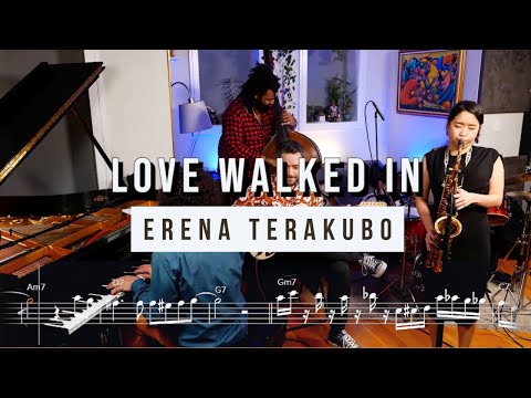 Erena Terakubo on "Love Walked In" (Live at Emmet's Place) | Solo Transcription for Alto Sax (Eb)