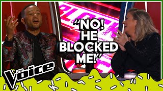 Download lagu 5 most HILARIOUS BLOCKS 🙅😂 on The Voice! | TOP 5 mp3