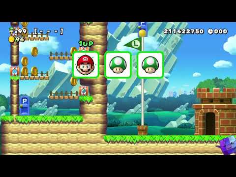 Super Mario Maker 2 🔧 Endless Challenge 7505 - 7512