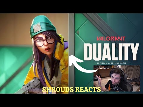 Valorant Pros reacts to Duality Trailer (Shroud, Average Jonas and Myth yt)