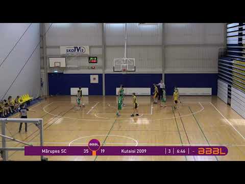 Mārupes SC VS Kutaisi 2009 | U13 BBBL | 7-8 PLACES