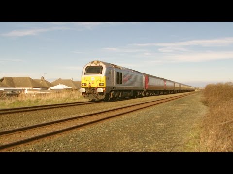 Prestatyn 4.4.2015 - 67005 Queens Messenger & 67026 Diamond Jubilee