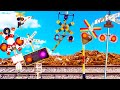 Railroad Crossing Flying With Drone
