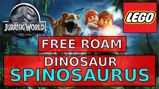 Lego Jurassic World - Spinosaurus Free Roam Gameplay