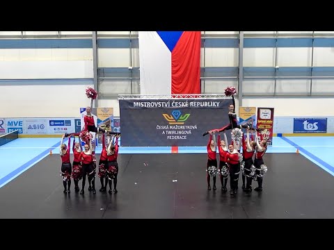 Finále MČR ČMTF 2023 /Seniorky Pom-Pom Show / Top Teens Brušperk