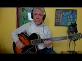 Doug Munro- Movable 4 note Cell on a Bb Blues- Guitar Lesson