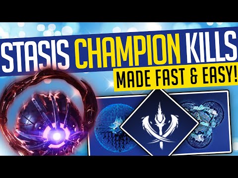 Destiny 2 | EASY CHAMPION STASIS KILLS! Umbral Flames Made FAST & EASY! - Beyond Light