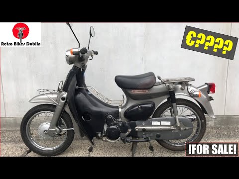 Honda C50 Little Cub Silver - Honda little cub 50 red - Honda 50 and Honda super cu review