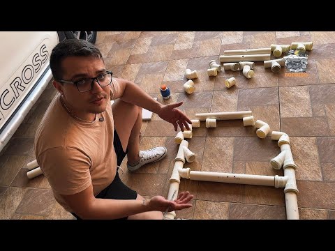 Faça você mesmo seu cockpit de PVC.