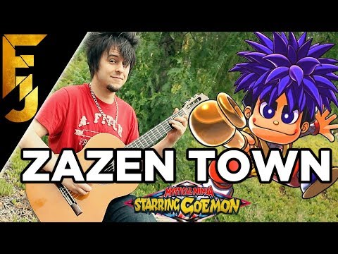 Mystical Ninja Starring Goemon - "Zazen Town" Classical Guitar Cover | FamilyJules