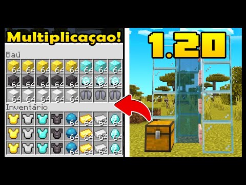 MINECRAFT 1.20 - NEW ITEM MULTIPLICATION BUG!  EASY AND FAST!