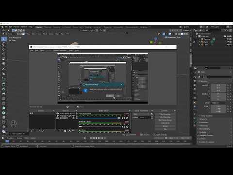 Ctrl L to select Linked geometry face Blender Tutorial