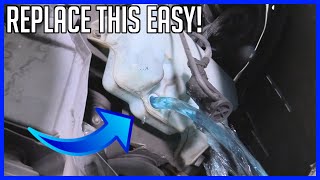 Replacing Windshield Washer Fluid Reservoir 