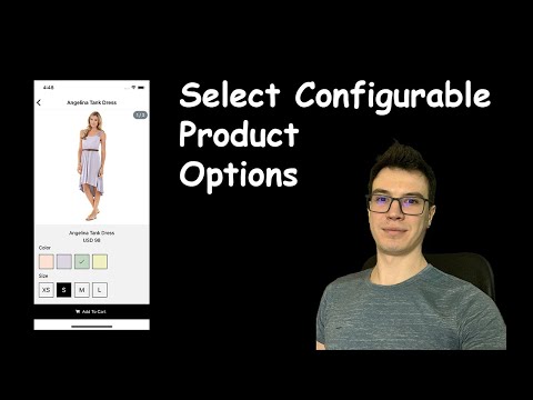 #29 - Select Configurable Product Options | React Native open-source eCommerce App