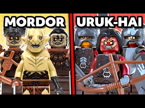I Built Lord of the Rings Orc Armies in LEGO!