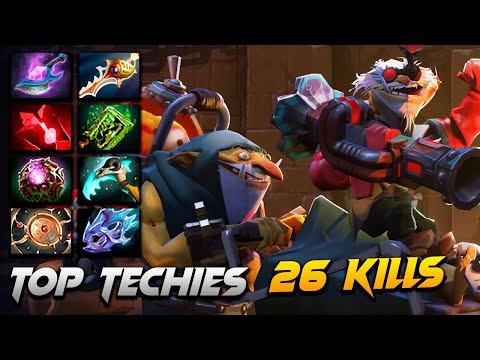 TOP TECHIES - Dota 2 Pro Gameplay [Watch & Learn]