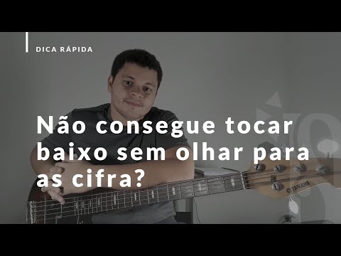 Como Tocar Baixo Sem Cifra? - aula para baixistas iniciantes