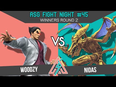 ASG 45: WINNERS ROUND 2 - Godlike Woodzy (Lucina/Kazuya) vs Nidas (Ridley)