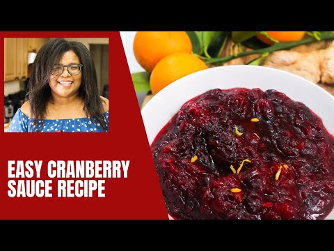 Maple Cranberry Sauce