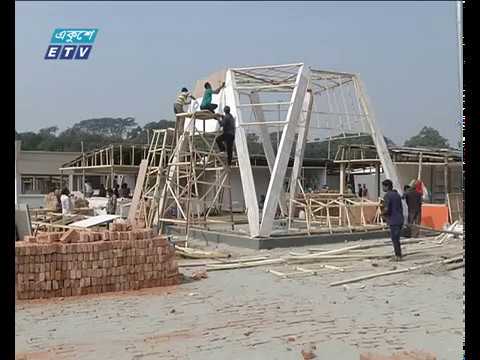 অমর একুশে গ্রন্থ মেলার প্রস্তুতি প্রায় শেষ পর্যায়ে