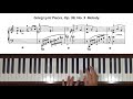 Grieg Lyric Pieces Op. 38, No. 3 Melody Piano Tutorial