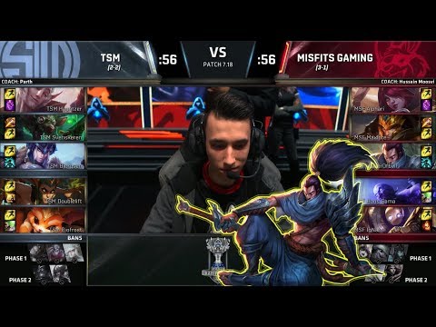 [GG] MSF Alphari (YASUO) vs TSM Hauntzer (Gnar) | 2017 World Championship Group Stage Day 7