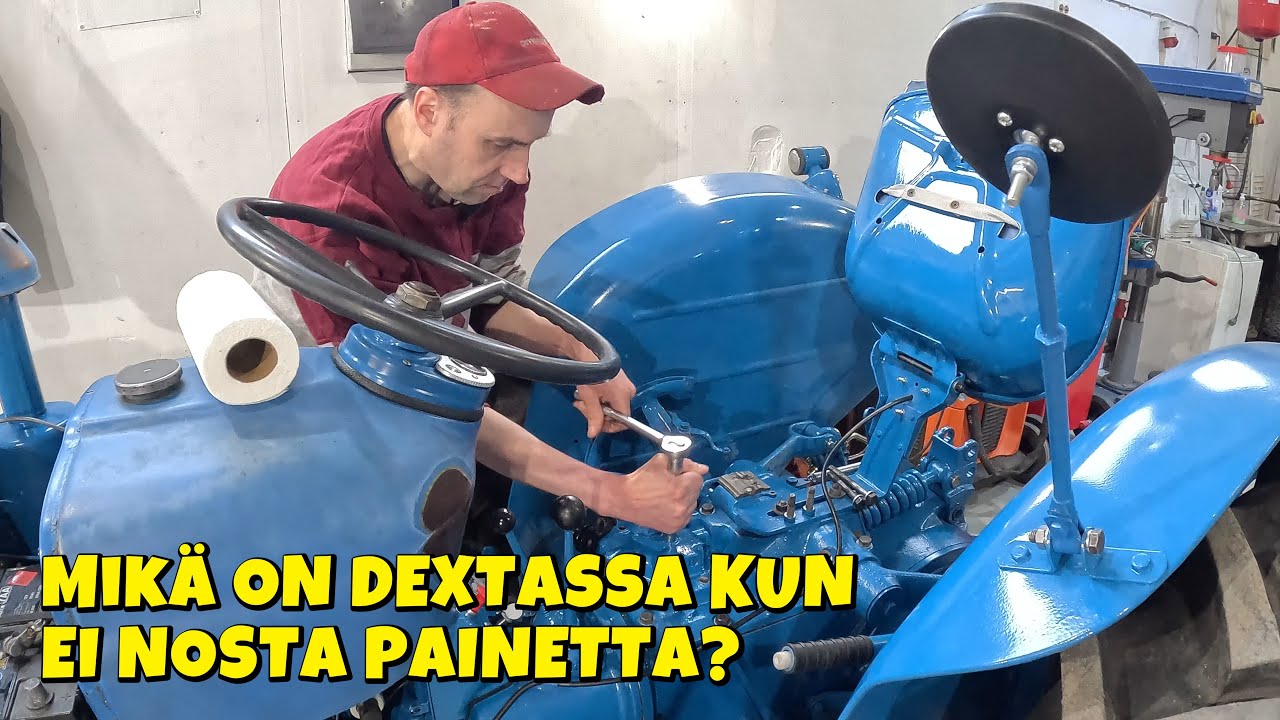 Fordson DEXTA - Hydrauliikka ei pellaa, Vian hakua