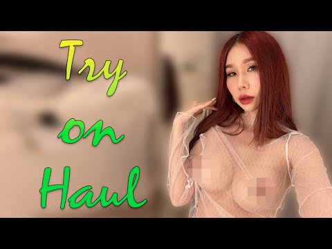 Exploring Transparent Clothes with April | Try on Haul